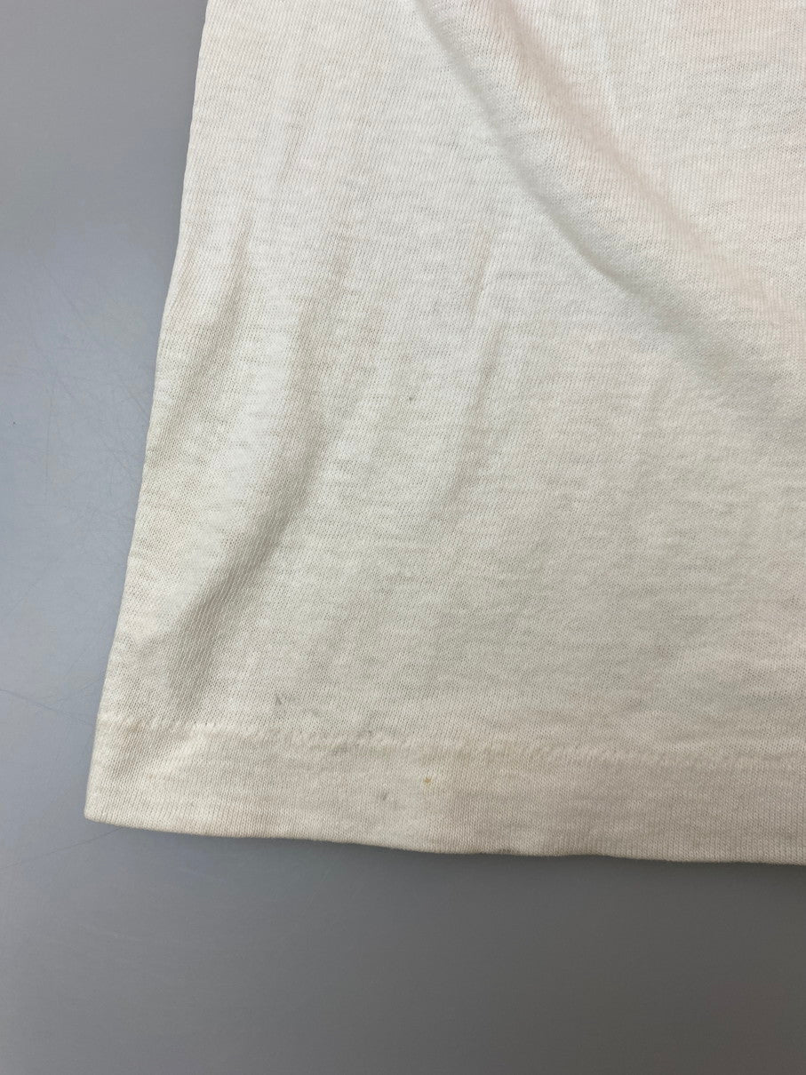 【中古品】【メンズ】 USED ユーズド 90S BEACH PRINT TEE 90年代 ビーチ プリント Tシャツ 半袖 メンズ トップス アヒル 146-250926-em-20-min サイズ:ONE SIZE カラー:ホワイト 万代Net店