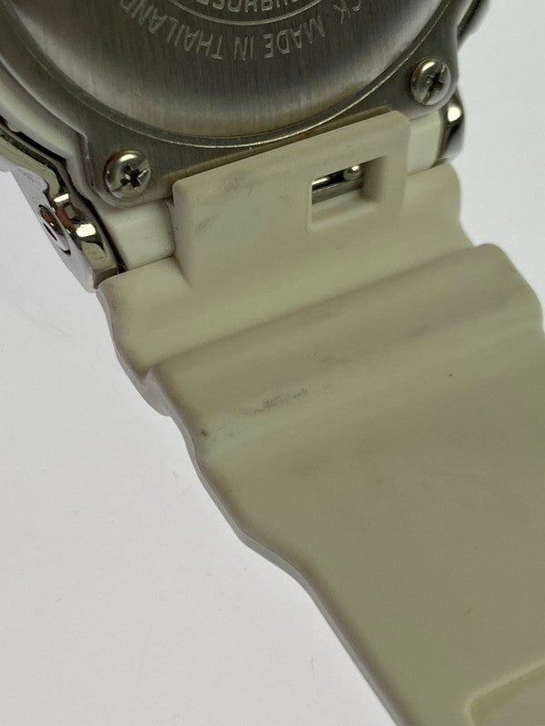 【LIFTる。景品】【中古品】【メンズ】 G-SHOCK ジーショック デジタル クオーツ腕時計 GM-5600LC-7JF メンズ ウォッチ 196-250918-em-18-min カラー:シルバー/ホワイト 万代Net店