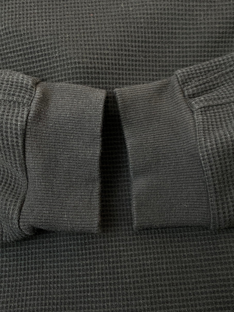 【中古品】【メンズ】 ANREALAGE × PUMA THERMAL L/S TEE 537081-01 アンリアレイジ プーマ サーマル ロングスリーブ Tシャツ 長袖Tシャツ トップス 140-251022-yn-17-min サイズ:XS カラー:ブラック 万代Net店