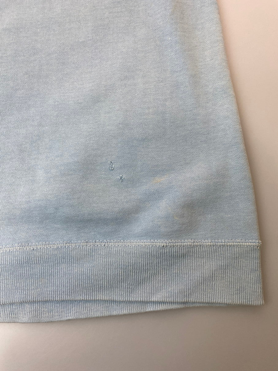 【現状渡し品】【メンズ】 UNKNOWN VINTAGE 60's OCU SS SWEAT SHIRT ヴィンテージ 60年代 ショートスリーブ スウェットシャツ 半袖 トップス 146-250925-kk-17-min サイズ:表記無し 下記参照 カラー:ライトブルー 万代Net店