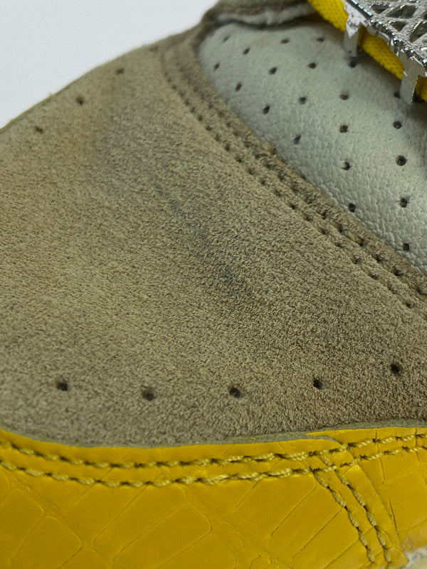 【中古品】【メンズ】 ナイキ × STUSSY ステューシー 別注 コラボ COURT FORCE HIGH 312270-271 コートフォース ハイ スニーカー 靴 160-250919-kk-27-min カラー:BEIGE/YELLOW 万代Net店
