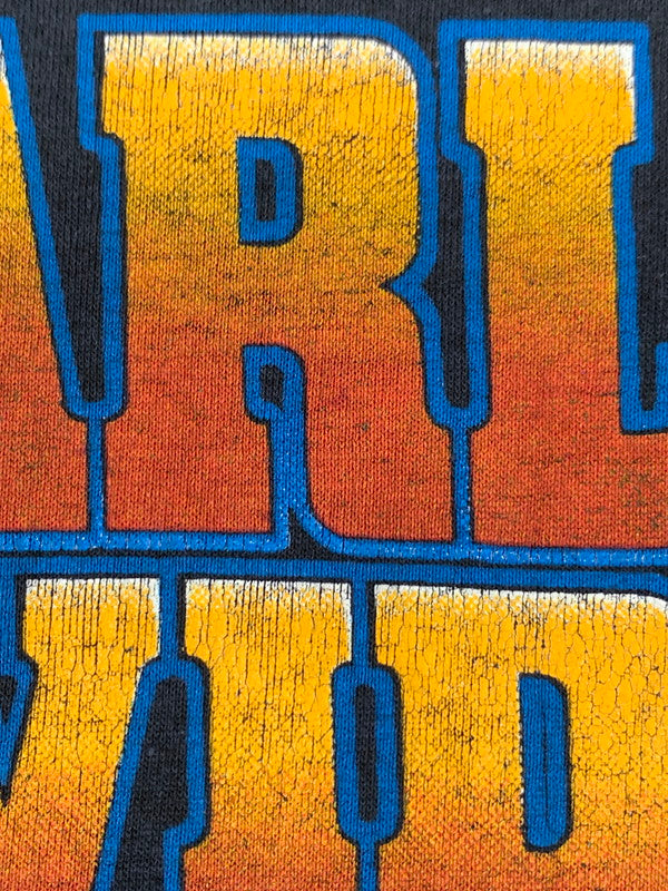 【現状渡し品】【メンズ】 HARLEY DAVIDSON ハーレーダビッドソン 80S SCREENSTARS LEGEND SS PRINT TEE Tシャツ トップス 146-250927-ks-47-min サイズ:M カラー:ブラック 万代Net店