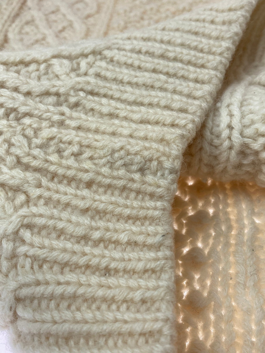 【中古品】【メンズ】 Z’S WOOL LS CABLE KNIT ニット トップス 146-251012-ks-73-min サイズ:2 カラー:ベージュ 万代Net店