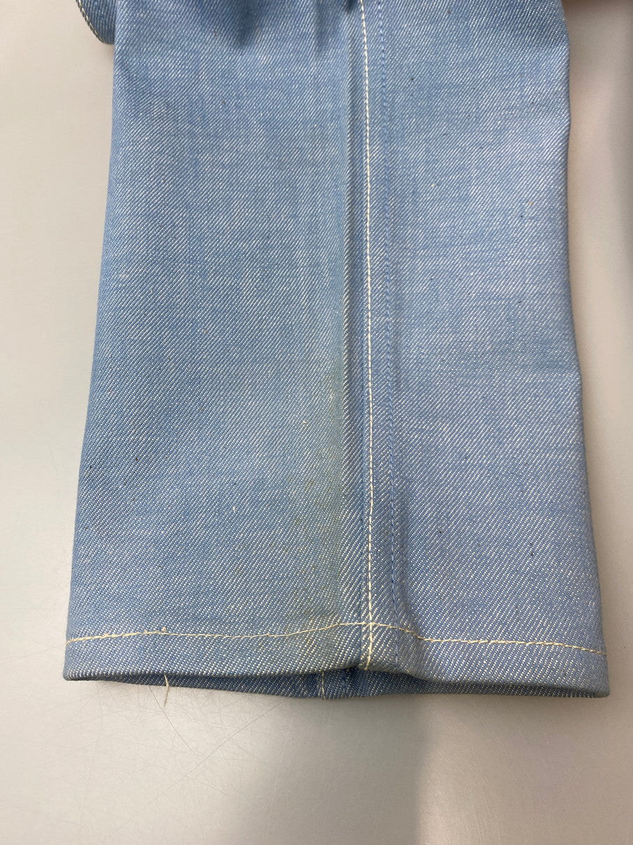 【中古品】【メンズ】 ラングラー 60's SLIM DENIM PANTS DEADSTOCK VINTAGE 60年代 スリムデニムパンツ ボトムス ジーンズ デッドストック ヴィンテージ 157-250930-kk-19-min サイズ:16 SLIM カラー:ライトインディゴ 万代Net店