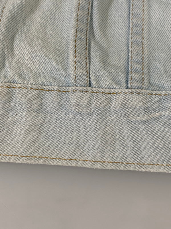 【中古品】【メンズ】 リーバイス 80's DENIM TRACKER JACKET 75505-0212 VINTAGE 80年代 デニム トラッカージャケット ライトアウター Gジャン 147-250929-kk-14-min サイズ:36 カラー:ライトインディゴ 万代Net店