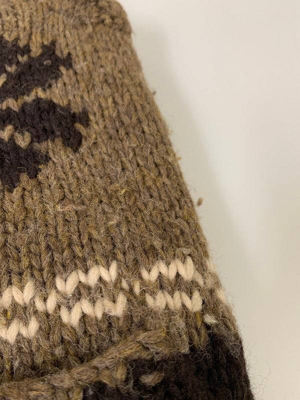 【中古品】【メンズ】 カナタ WOOL VEST 35123 ウール ベスト ニット 厚手 メンズ アウター ノルディック柄 50年代 ヴィンテージ 146-251109-em-25-min カラー:ブラウン 万代Net店
