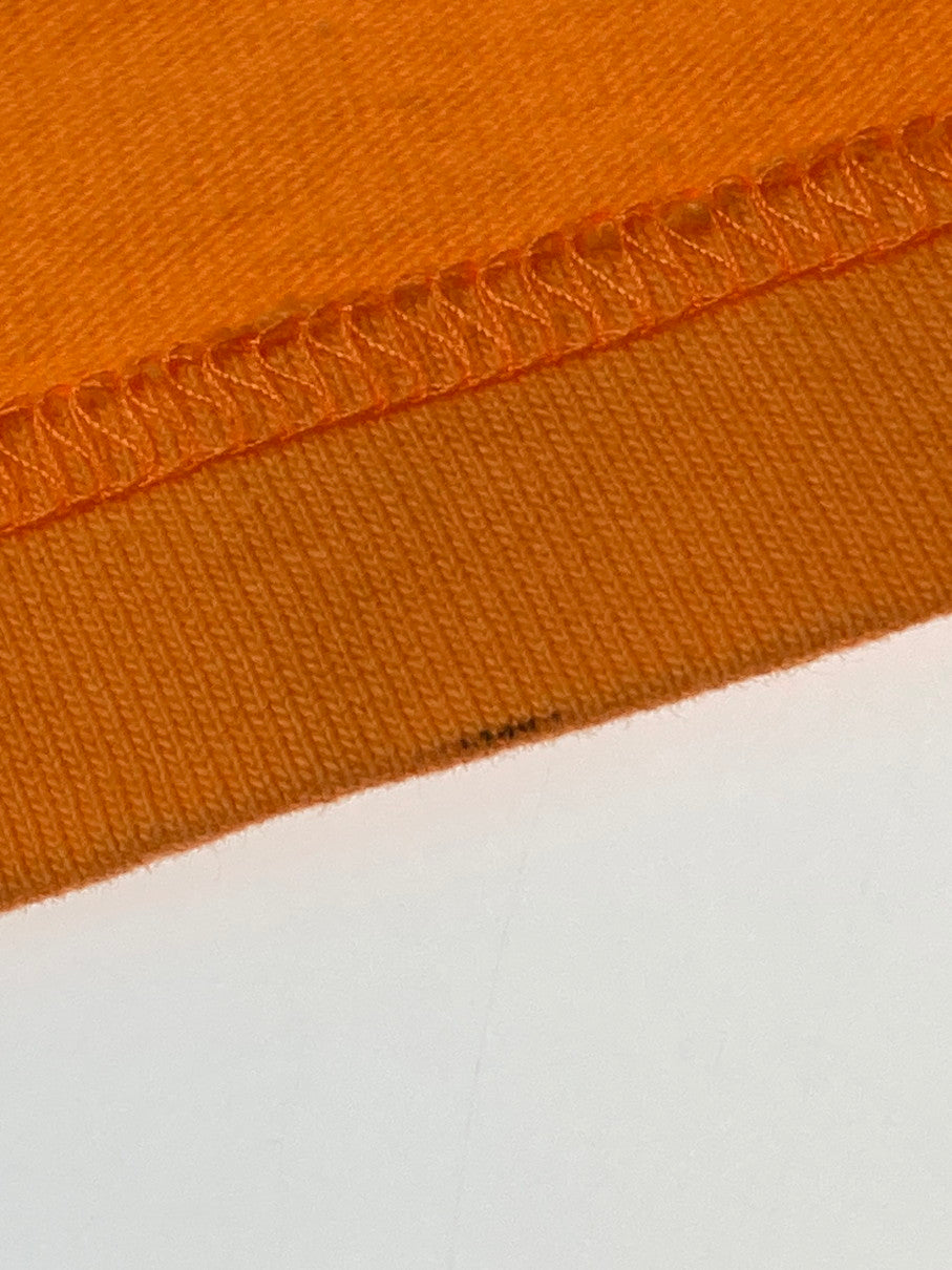 【中古品】【メンズ】 BARNS バーンズ BR-25266 HEAVY WEIGHT S S PRINT T-SHIRT SNOOPY Tシャツ トップス 145-251012-ks-61-min サイズ:L カラー:オレンジ 万代Net店