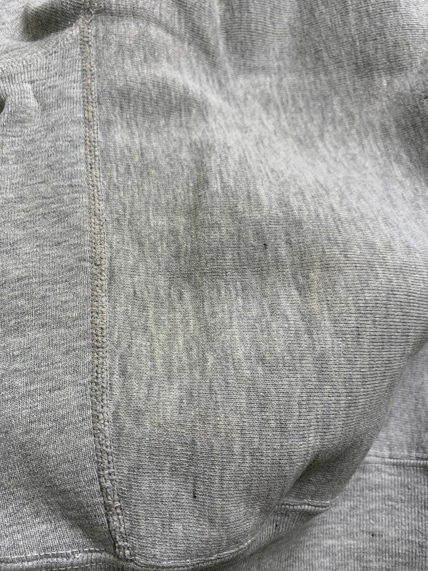 【中古品】【メンズ】 チャンピオン 70's NAVY PRINT REVERSE WEAVE CREWNECK SWEATSHIRT VINTAGE 80年代 ネイビー プリント リバースウィーブ クルーネックスウェットシャツ トップス トレーナー ヴィンテージ 青単タグ 146-251008-kk-33-min サイズ:S カラー:グレー 万代Net店
