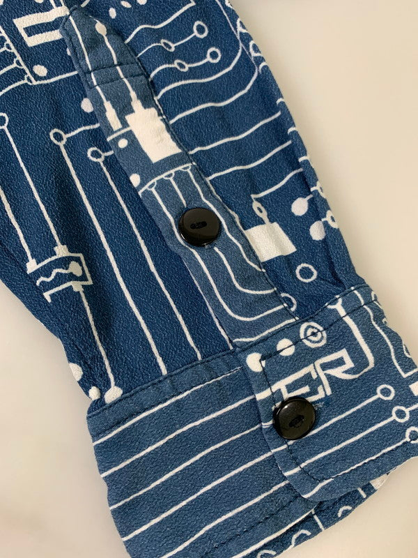 【中古品】【メンズ】 チャレンジャー CLG-SH 021-001 L S CIRCUIT SHIRT サーキットシャツ トップス 142-251012-ks-29-min サイズ:L カラー:ブルー系 万代Net店