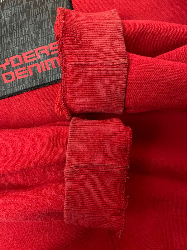 【中古品】【メンズ】 RUFF RYDERS ラフライダーズ 90S SWEATSHIRT 90年代 スウェットシャツ メンズ トップス ヴィンテージ 長袖 刺繍 ワッペン 146-251216-em-06-min サイズ:XXL カラー:レッド 万代Net店