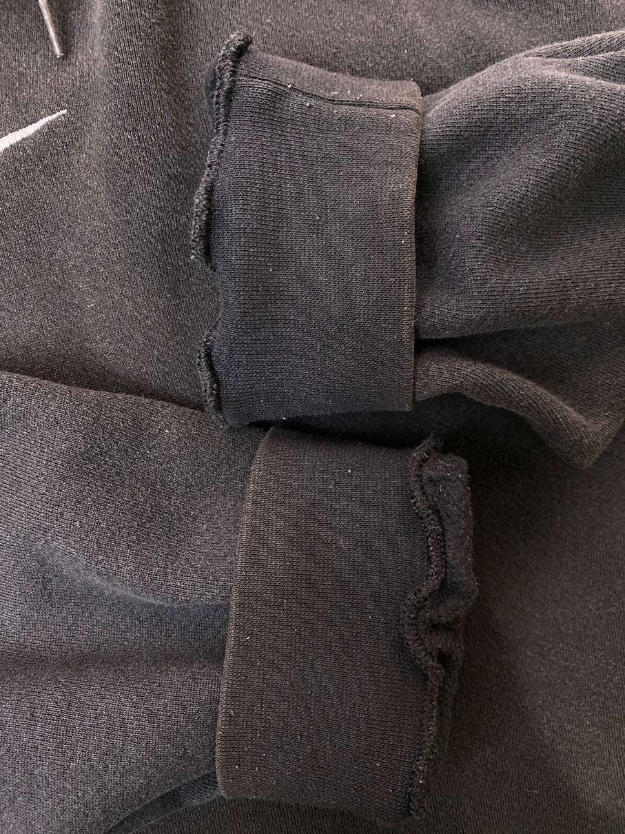 【中古品】【メンズ】 NIKE ナイキ 00S CENTER LOGO HOODIE センターロゴフーディ 146-251012-ks-42-min サイズ:XL カラー:ブラック 万代Net店