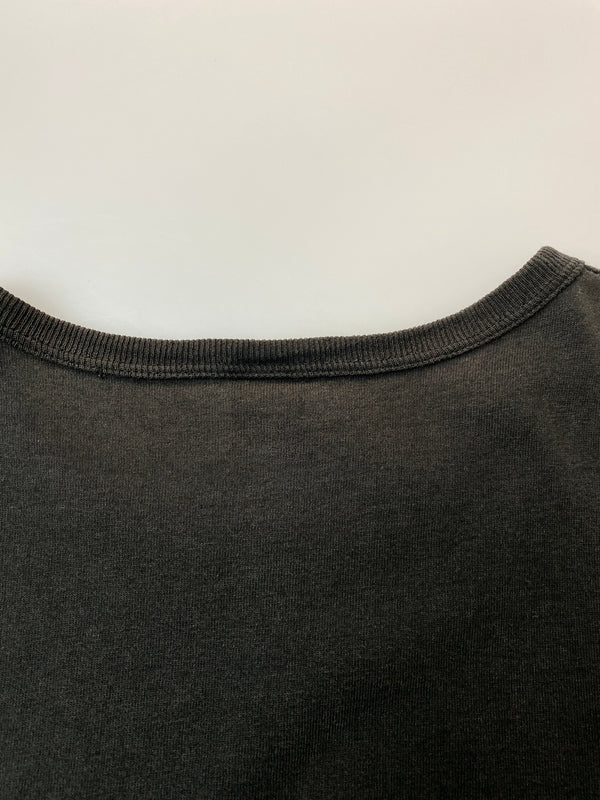 【中古品】【メンズ】 STUSSY ステューシー LIVIN CREW NECK POCKET TEE リビング クルーネック ポケット Tシャツ トップス 142-260626-jt-16-min サイズ:サイズ不明 下記参照 カラー:ブラック 万代Net店