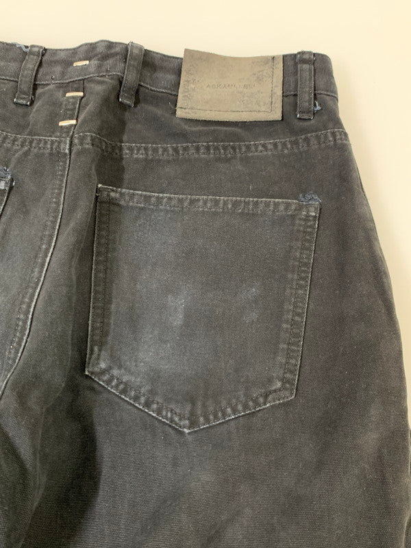 【中古品】【メンズ】 ASKYURSELF アスクユアセルフ ADJUSTABLE FLARE SNAP CARGO PANTS カーゴパンツ メンズ ボトムス ベルリン 153-251019-em-14-min サイズ:29 カラー:ブラック 万代Net店