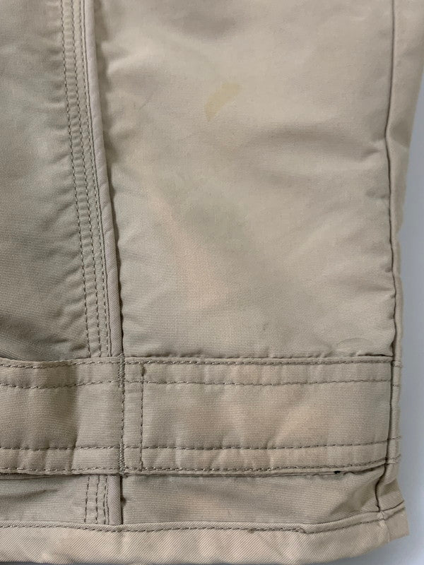 【現状渡し品】【メンズ】 OAKLEY SOFTWARE オークリー・ソフトウェア CENTER LOGO SHELL JACKET 00'S センター ロゴ シェル ジャケット メンズ アウター ナイロン 146-251023-em-10-min サイズ:L カラー:ベージュ 万代Net店