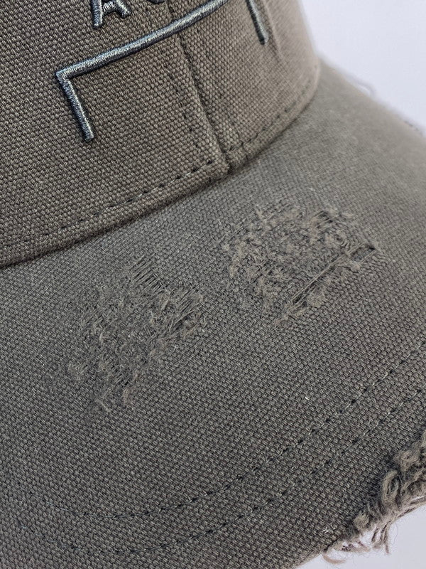 【現状渡し品】【メンズ/レディース】 A-COLD-WALL アコールドウォール AND CAP ベースボール キャップ 帽子 メンズ レディース ファッション 小物 185-251024-em-04-min カラー:グレー 万代Net店