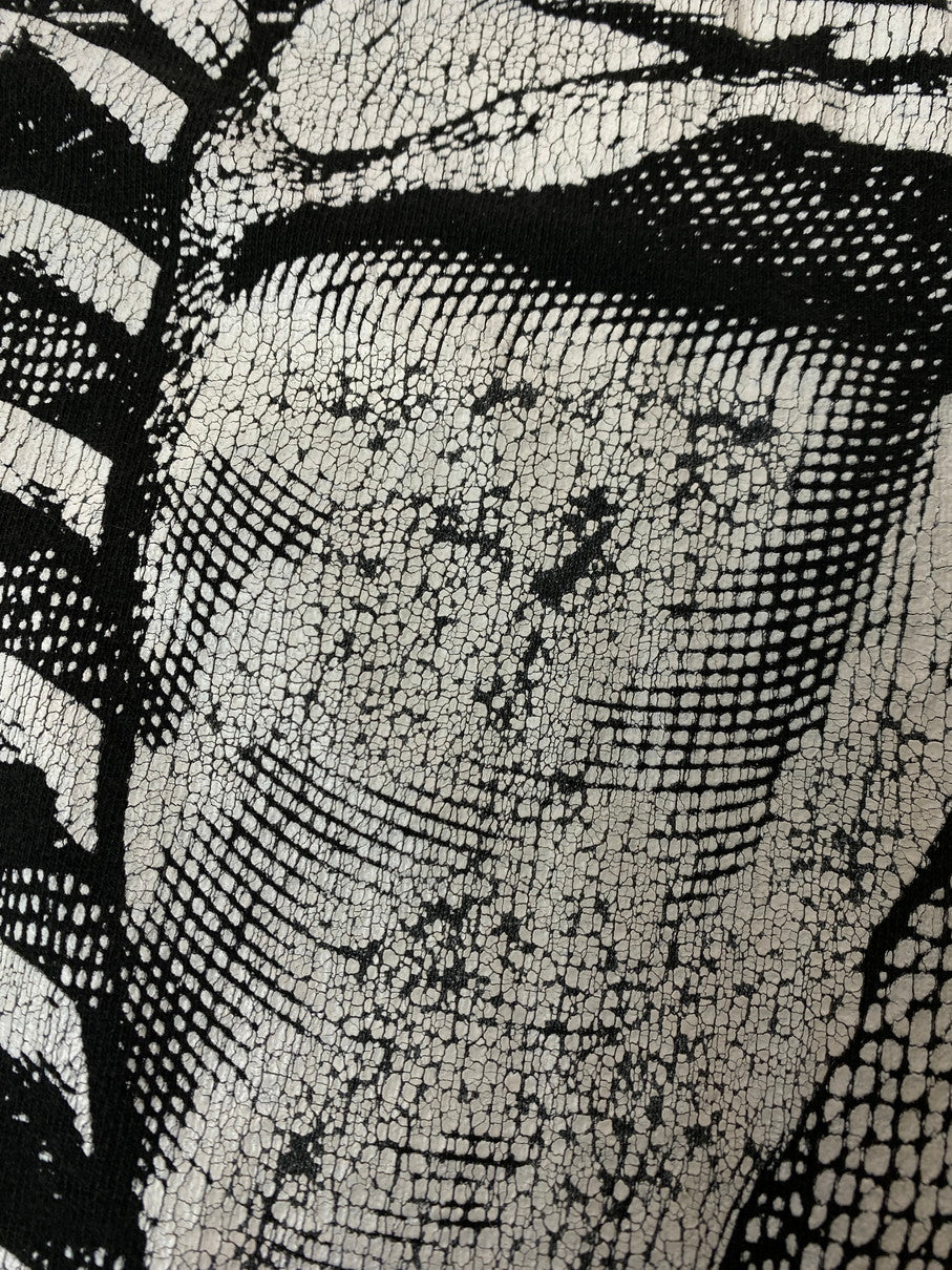 【現状渡し品】【メンズ】 FRUITS OF THE LOOM フルーツオブザルーム 90S BONE GRAPHIC TEE 90年代 ボーン グラフィック Tシャツ プリント 半袖 メンズ トップス ヴィンテージ 146-251023-em-05-min サイズ:L カラー:ブラック 万代Net店