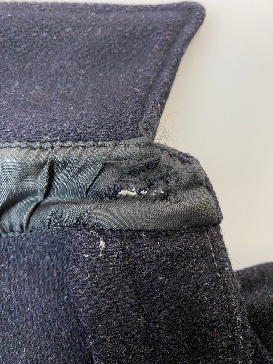【中古品】【メンズ】 SHERATON SPORTSWEAR シェラトン・スポーツウェア 60'S CPO WOOL SHIRT ヴィンテージ ウール シャツ 60年代 メンズ アウター 146-251024-em-49-min サイズ:L カラー:ブラック 万代Net店