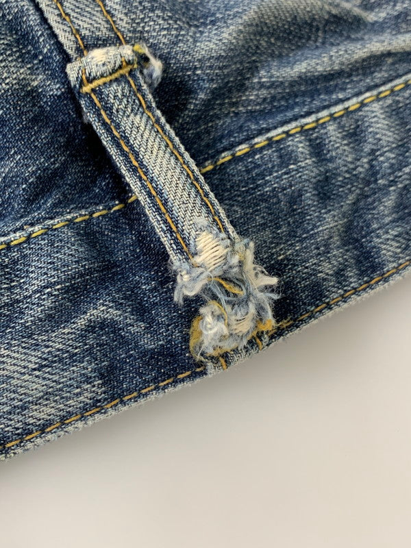 【現状渡し品】【メンズ】 HYSTERIC GLAMOUR ヒステリックグラマー STUDS DENIM PANT スタッズデニムパンツ ボトムス 151-251026-zi-11-min サイズ:32 カラー:インディゴ 万代Net店