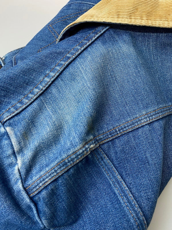 【現状渡し品】【メンズ】 Wrangler ラングラー DENIM JACKET JL720NV 80'S デニム ジャケット 80年代 ヴィンテージ メンズ アウター Gジャン ワークジャケット 146-251109-em-28-min カラー:インディゴブルー 万代Net店