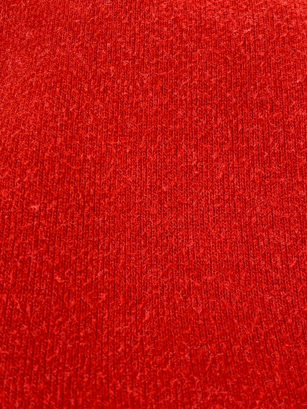 【中古品】【メンズ】 DOLCE MARGARITA ドルチェ・マルガリータ HALF ZIP FLEECE ハーフジップ フリース スウェット 146-260813-ta-03-min サイズ:LL カラー:レッド 万代Net店