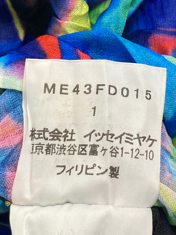 【中古品】【メンズ】 イッセイミヤケ メン 14SS REVERSIBLE JACKET リバーシブルジャケット ライトアウター 140-251101-AS-11-min サイズ:1 カラー:ブルー/マルチカラー 万代Net店