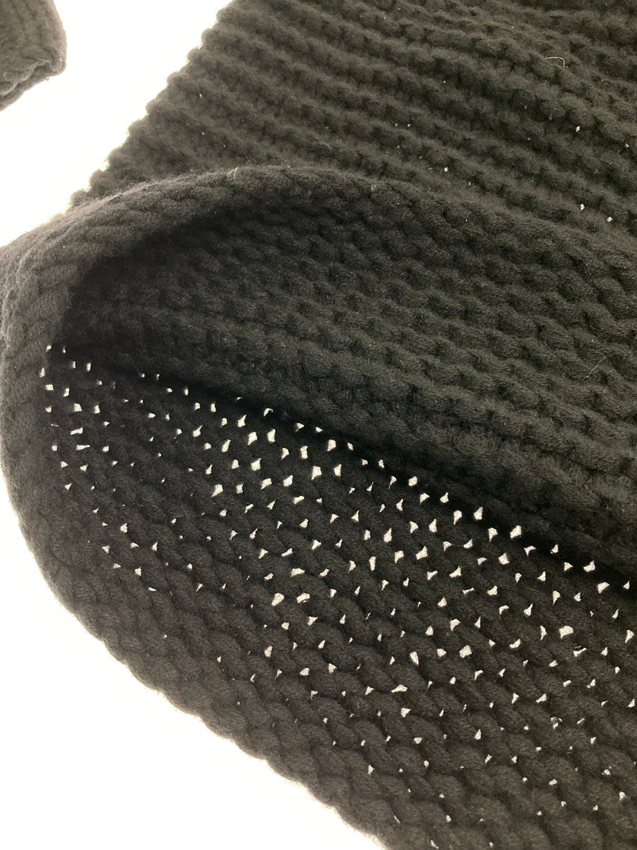 【中古品】【メンズ】 ドリスヴァンノッテン CASHMERE LOW GAUGE KNIT 3651-6005 カシミヤ ローゲージニット ライカ期 トップス 141-251107-yn-01-min サイズ:M カラー:ブラック 万代Net店