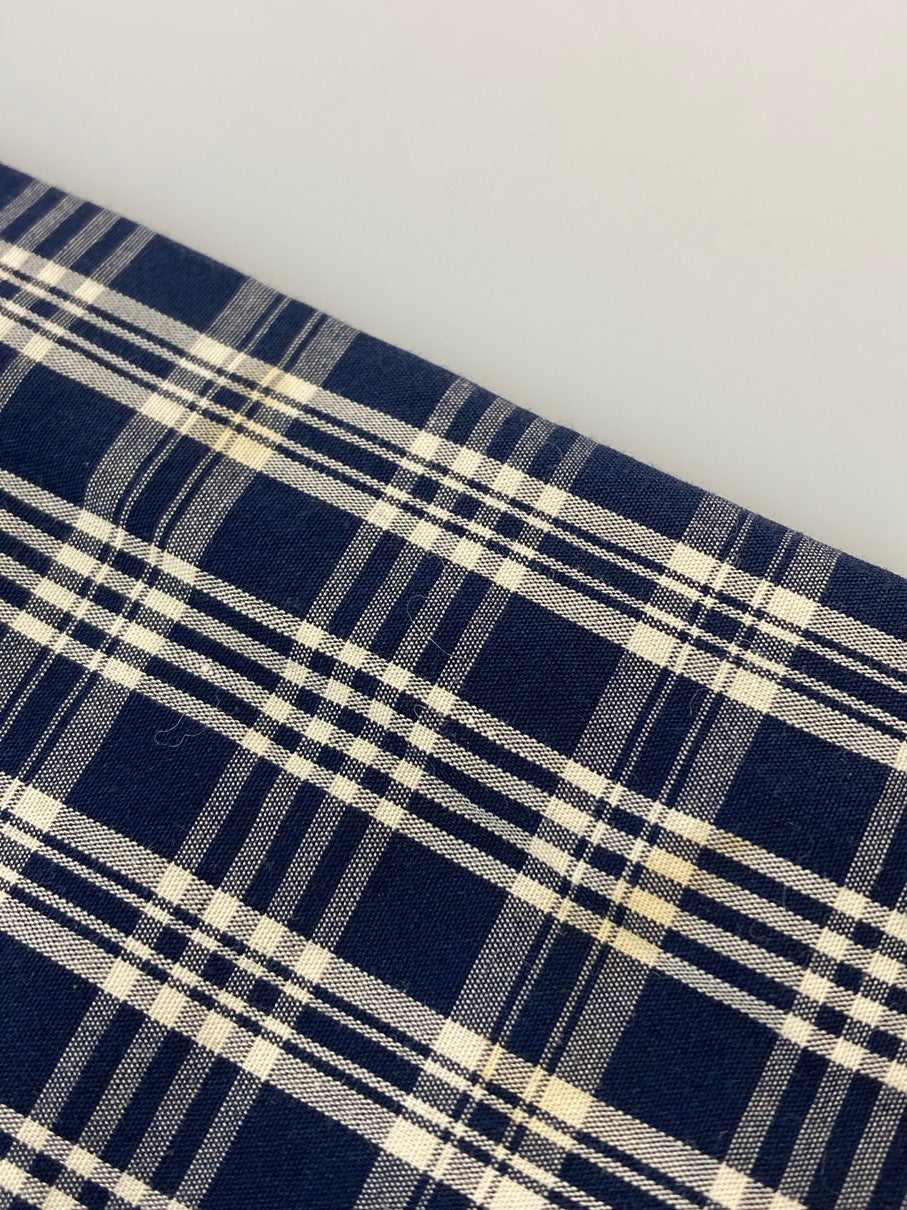 【中古品】【メンズ】 HAI SPORTING GEAR ハイスポーティングギア CHECK SHIRT チェックシャツ トップス 140-251102-zi-35-min サイズ:M カラー:ブルー系 万代Net店