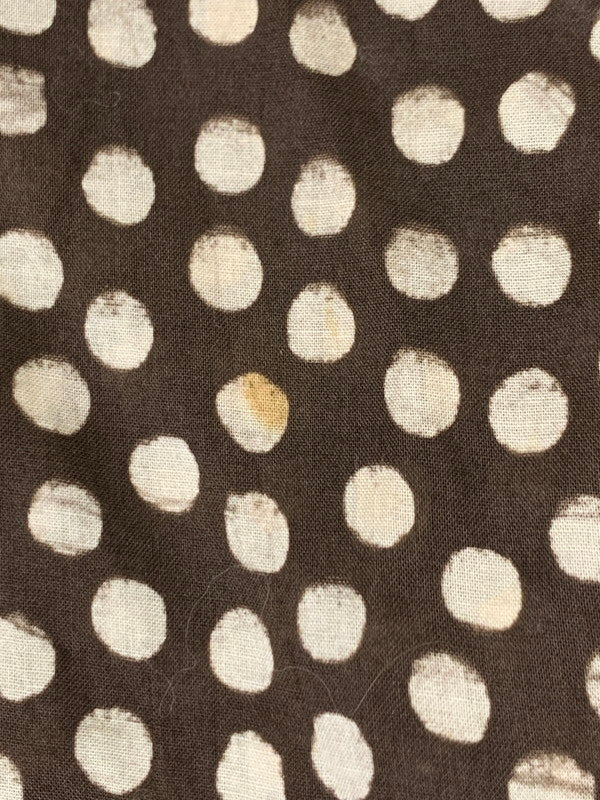 【中古品】【レディース】 イッセイミヤケ PE51-FD179 DOT SILK JACKET ドット シルク ジャケット ライトアウター 170-251101-AS-48-min サイズ:M カラー:ブラウン 万代Net店
