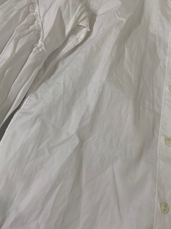 【中古品】【メンズ】 コムデギャルソンオムプリュス PUFF SLEEVE SHIRT PD-B030 パフ スリーブ シャツ メンズ 長袖 トップス 140-251109-em-22-min サイズ:XS カラー:ホワイト 万代Net店