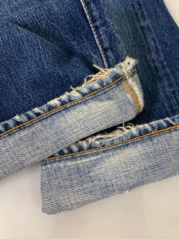 【中古品】【メンズ】 リーバイス 47501-0117 00年3月製造 555刻印 米国製 LOT501XX 復刻 DENIM PANTS デニムパンツ ボトムス 157-251101-AS-35-min サイズ:W30×L36 カラー:インディゴ 万代Net店