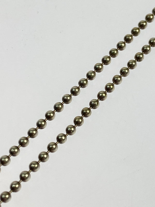 【中古品】【メンズ/レディース】 TIFFANY&Co. ティファニー LONG BALL CHAIN NECKLACE ロング ボール チェーン ネックレス アクセサリー 182-251112-jt-04-min カラー:シルバー 万代Net店