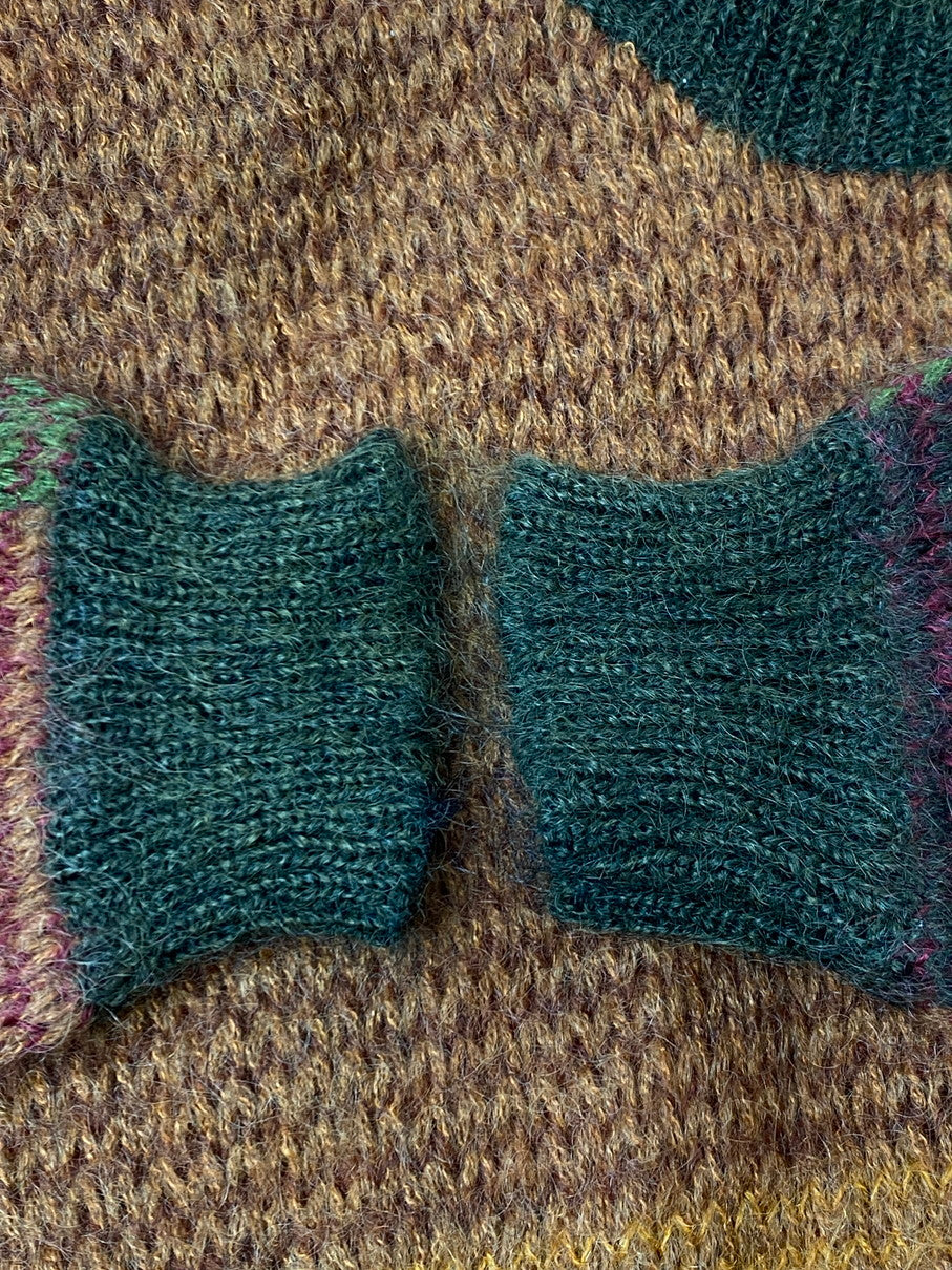 【中古品】【メンズ】 AUTOGRAPH オートグラフ 80's MOHAIR KNIT VINTAGE 80年代 モヘアニット トップス ヴィンテージ 146-251106-kk-77-min サイズ:L カラー:ブラウン 万代Net店