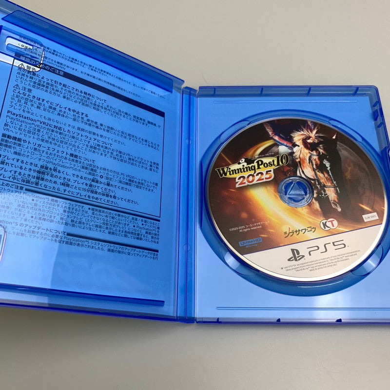 【中古品】 Winning Post 10 2025 - PS5 ゲームソフト テレビゲーム プレステ5 026-251111-em-41-min 万代Net店