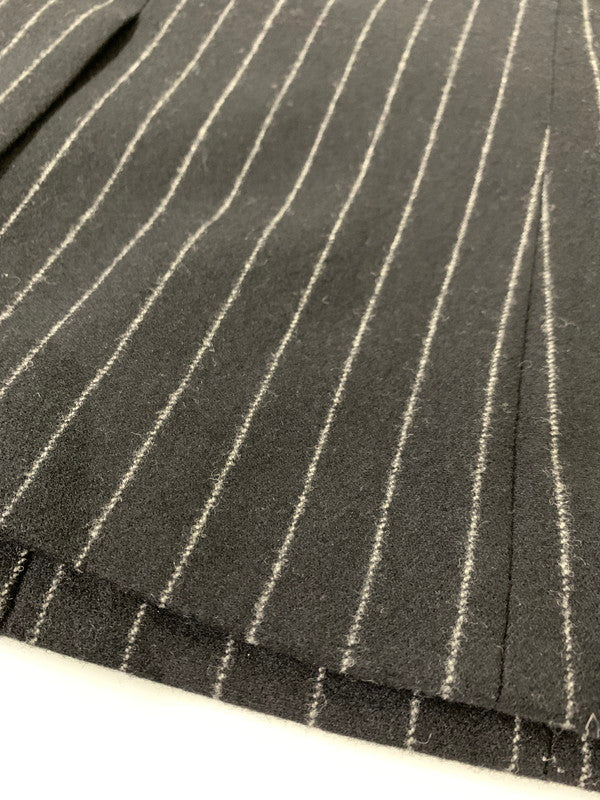 【中古品】【メンズ】 ワコマリア WOOL STRIPE JACKET 09AW-TAI-14 ウール ストライプ ジャケット メンズ アウター 2つボタン シングル 142-251109-em-02-min サイズ:M カラー:ブラック(ストライプ柄) 万代Net店