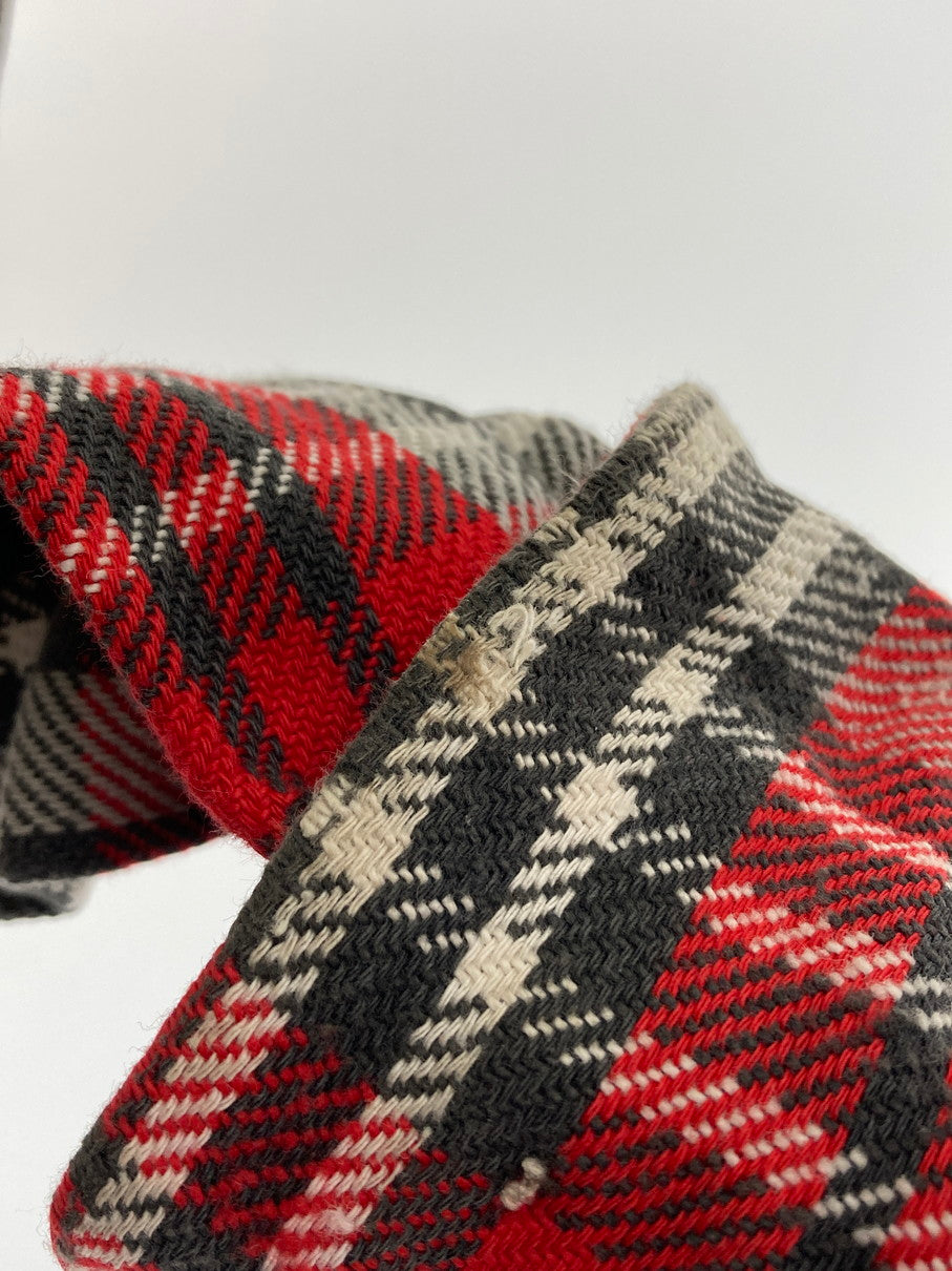 【現状渡し品】【メンズ】 BIG MAC ビックマック 60S CHECK FLANNEL SHIRT チェックフランネルチェック ロングスリーブ 146-251111-AS-11-min サイズ:M カラー:レッド/グレー 万代Net店