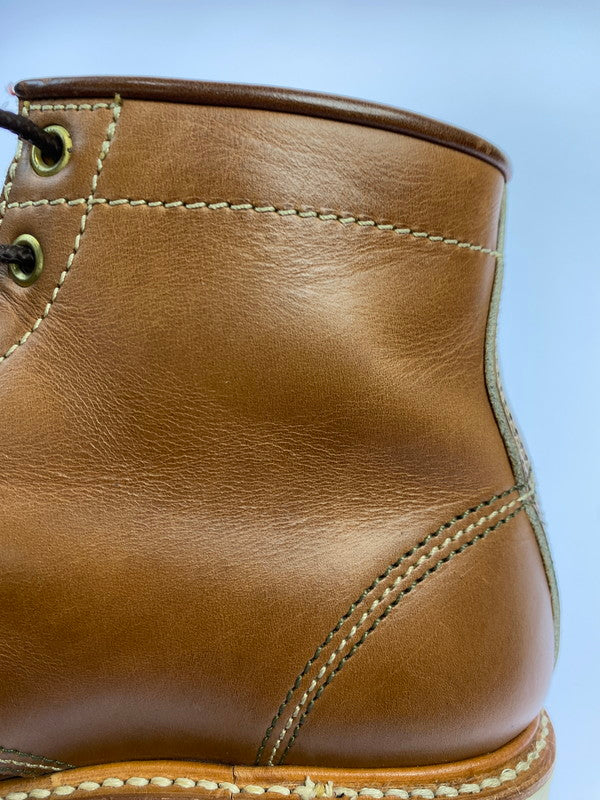 【中古品】【メンズ】 JOHN LOFGREN ジョン ロフグレン MOC TOE BOOTS モックトゥブーツ ワークブーツ メンズ 靴 164-251124-em-04-min カラー:ブラウン 万代Net店