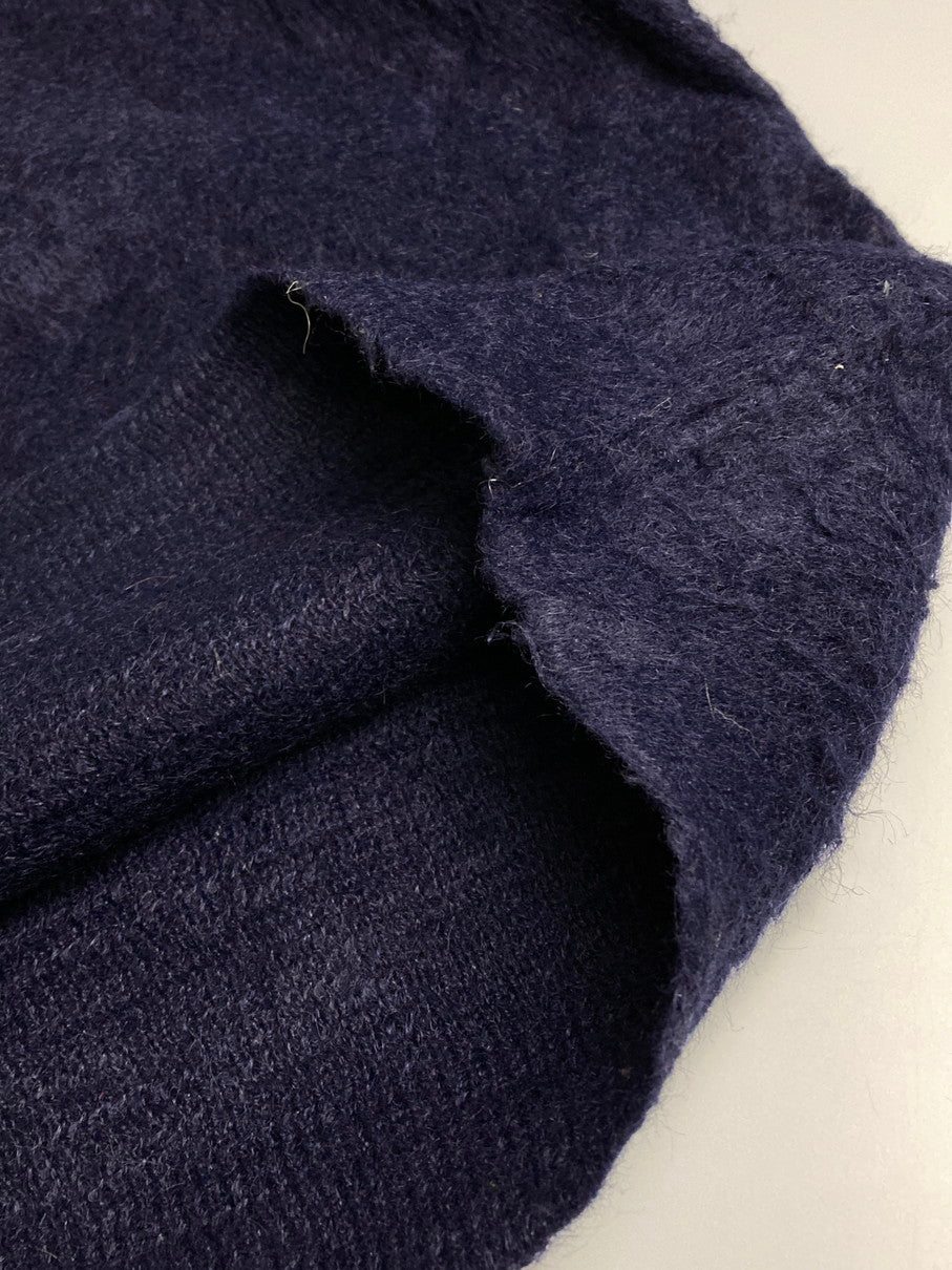 【中古品】【メンズ】 REVERE リヴィア 60S MOHAIR V-NECK KNIT 60年代 モヘア ブイネック ニット トップス 146-251125-jt-13-min サイズ:S カラー:ネイビー 万代Net店