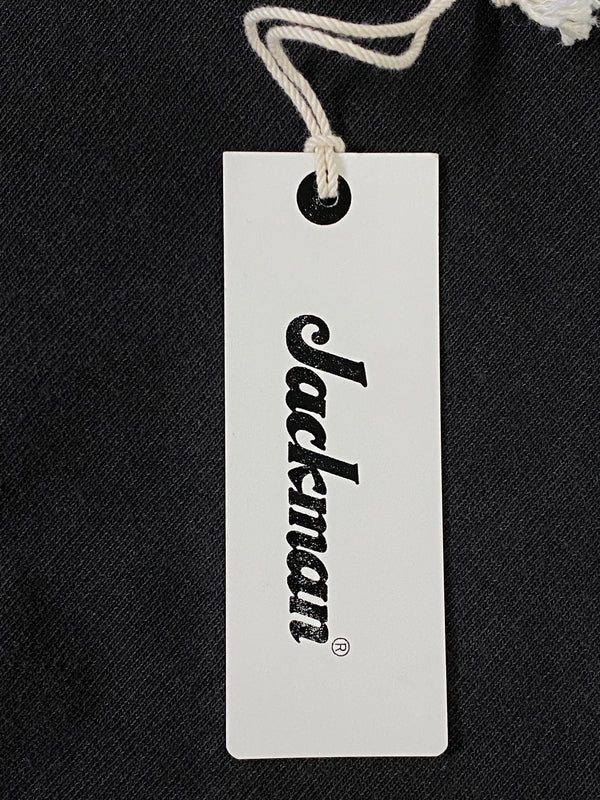 【中古品】【メンズ】 JACKMAN ジャックマン FADED SWEAT HIMO CREW PIGMENT DYE フェイデッド スウェット ヒモ クルー ピグメント ダイ JM7466 メンズ スウェット 145-260702-hu-50-min サイズ:L カラー:チャコールグレー 万代Net店