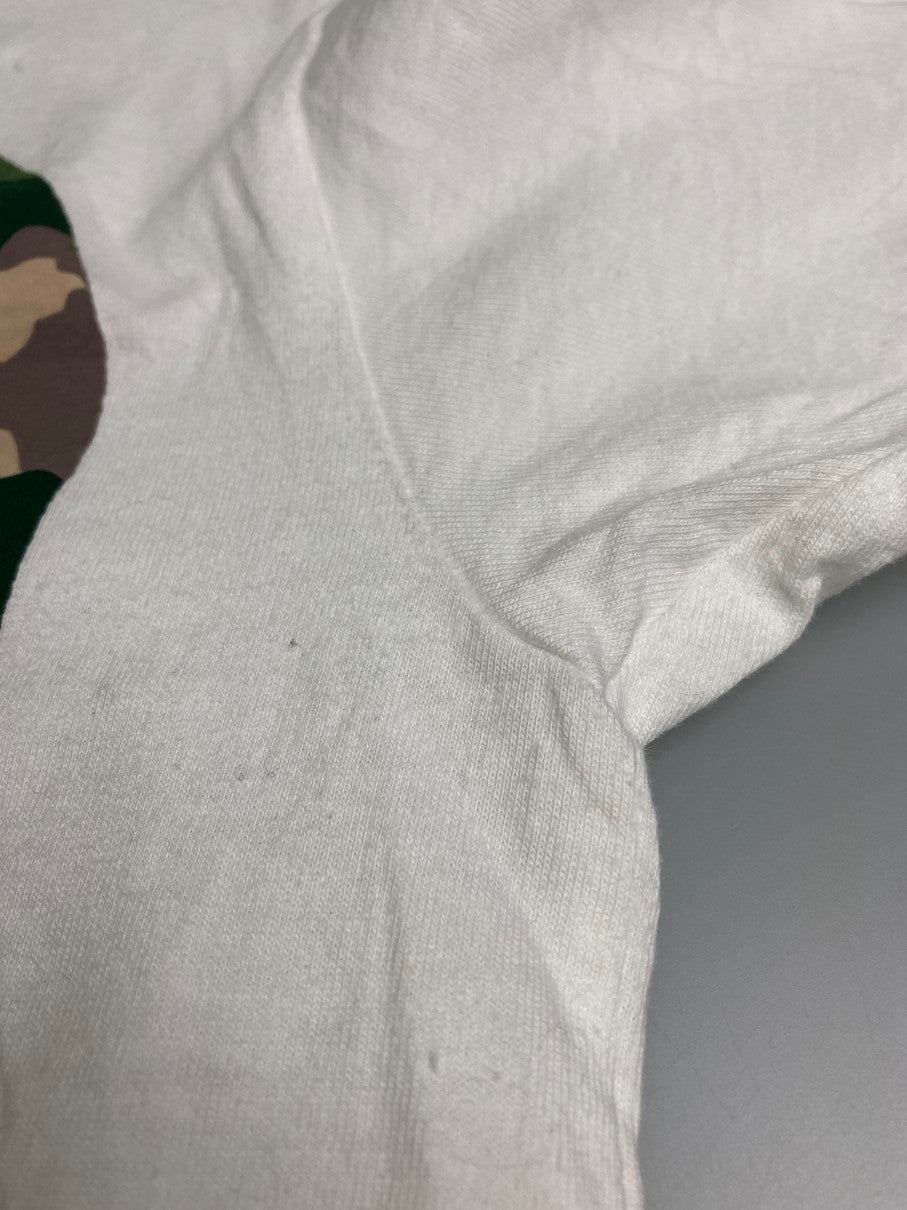 【中古品】【メンズ】 PLAY COMME des GARCONS プレイコムデギャルソン PRINT TEE AX-T242 プリントTシャツ トップス 140-251125-jt-02-min サイズ:M カラー:ホワイト 万代Net店