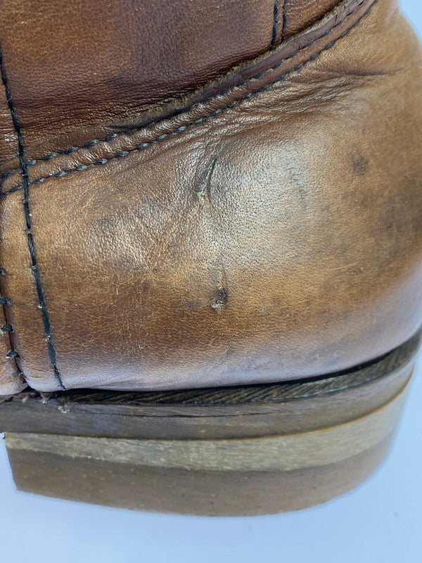 【現状渡し品】【メンズ】 RED WING レッドウィング PECOS BOOTS 90'S プリント羽タグ 1155 ペコス ブーツ 90年代 ウェスタン ブーツ メンズ 靴 ヴィンテージ 164-251130-em-07-min カラー:ブラウン 万代Net店