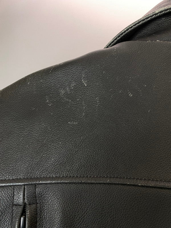 【現状渡し品】【メンズ】 HARLEY DAVIDSON ハーレーダビッドソン ダブル ライダースジャケット レザー メンズ アウター 145-251205-em-48-min サイズ:L カラー:ブラック 万代Net店