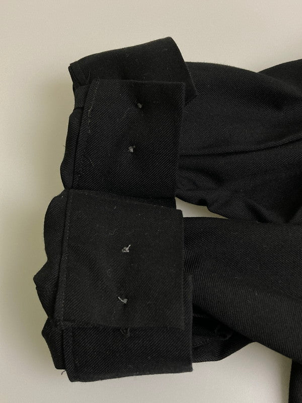 【中古品】【メンズ】 FRONT 11201 フロント ワンワントゥーオーワン OPEN COLLAR SHIRT オープンカラーシャツ メンズ トップス ブラウス 長袖シャツ 140-251128-em-19-min サイズ:M カラー:ブラック 万代Net店