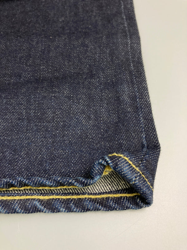 【中古品】【メンズ】 A BATHING APE アベイシングエイプ APEE BACK LOGOS DENIM PANTS バックロゴ デニムパンツ ボトムス 153-251204-jt-33-min サイズ:SHORT カラー:インディゴ 万代Net店