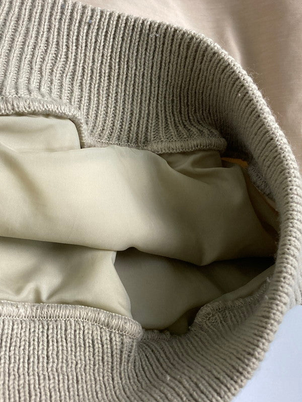 【中古品】【メンズ】 ST.MICHAEL セントマイケル 70-80S KNIT DOCKING JACKET 70-80年代 ニット ドッキング ジャケット メンズ アウター 146-251208-em-22-min サイズ:M カラー:ベージュ 万代Net店