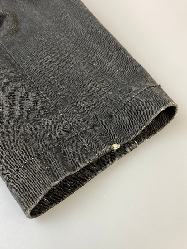 【中古品】【メンズ】 VIRUS ヴァイラス DENIM JACKET デニムジャケット テーラードジャケット 146-260813-ta-08-min サイズ:46 カラー:ブラック系 万代Net店