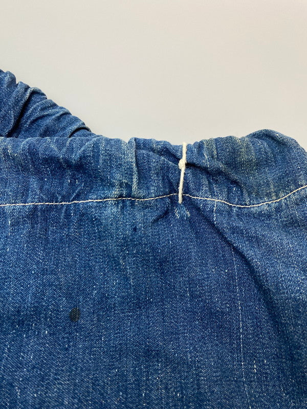 【中古品】【メンズ/レディース】 U.S.NAVY ユーエスネイビー 40 S デニム ランドリーバッグ 188-251204-jt-15-min カラー:インディゴ 万代Net店