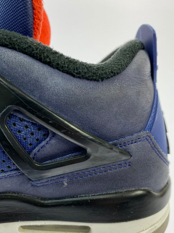 【中古品】【メンズ/レディース】 ナイキ AIR JORDAN 4 RETRO WNTR CQ9597-401 エアジョーダン4 レトロ WNTR スニーカー シューズ 靴 166-251208-em-24-min サイズ:25.0cm カラー:ロイヤルブルー/ホワイト/ブラック 万代Net店