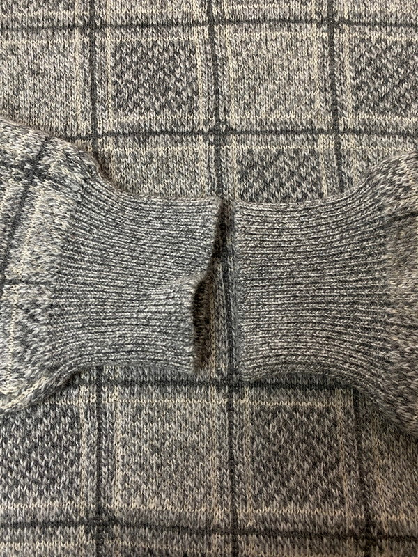 【中古品】【メンズ】 ダンヒル 80-90S MERINO WOOL CASHMERE KNIT カシミヤニット トップス 141-251206-zi-02-min サイズ:M カラー:グレー系 万代Net店