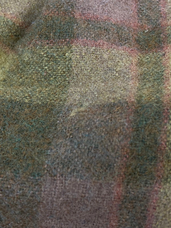 【中古品】【メンズ】 モンブラン 50-60's L/S WOOL CHECK SHIRT VINTAGE 50-60年代 ロングスリーブ ウールチェックシャツ 長袖 トップス ヴィンテージ 146-251207-kk-11-min サイズ:L カラー:ブラウン 万代Net店