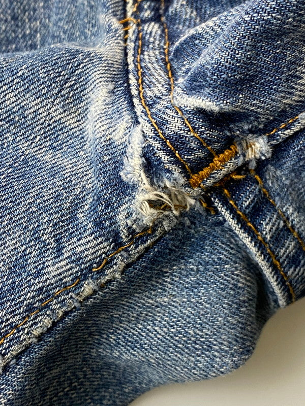 【現状渡し品】【メンズ】 Levi's リーバイス 60’s 505 DENIM PANTS VINTAGE 60年代 505 デニムパンツ ボトムス ジーンズ ボタン裏刻印 4 ヴィンテージ 157-251210-kk-57-min サイズ:表記なし 下記参照 カラー:ライトインディゴ 万代Net店